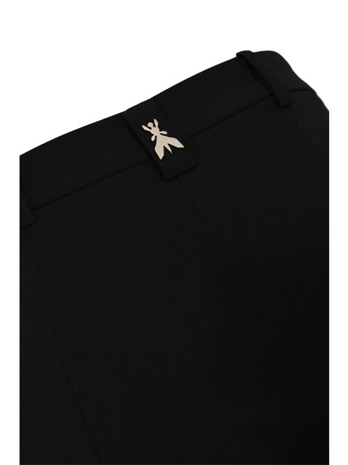 Pantaloni slim in crêpe stretch Nero Patrizia Pepe | 8P0781 A6F5K103